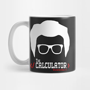 Scorpion Human Calculator by Eye Voodoo - Sly Dodd Mug